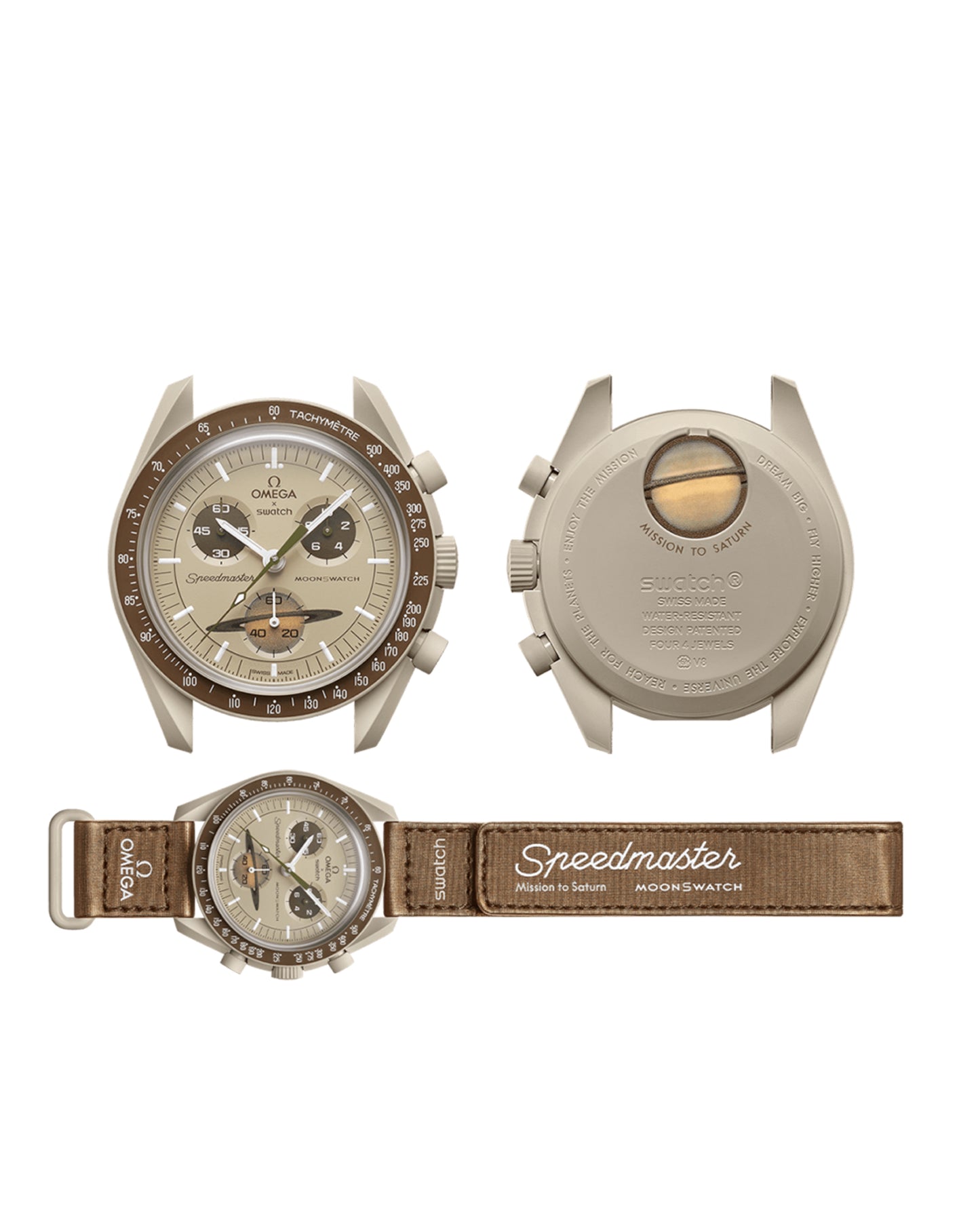 Swatch x Omega Bioceramic Moonswatch Mission to the Saturn